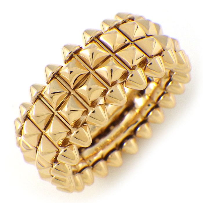カルティエ Cartier リング クラッシュ ダブル B4238352 2連モデル K18YG 10号 / #52 【中古】