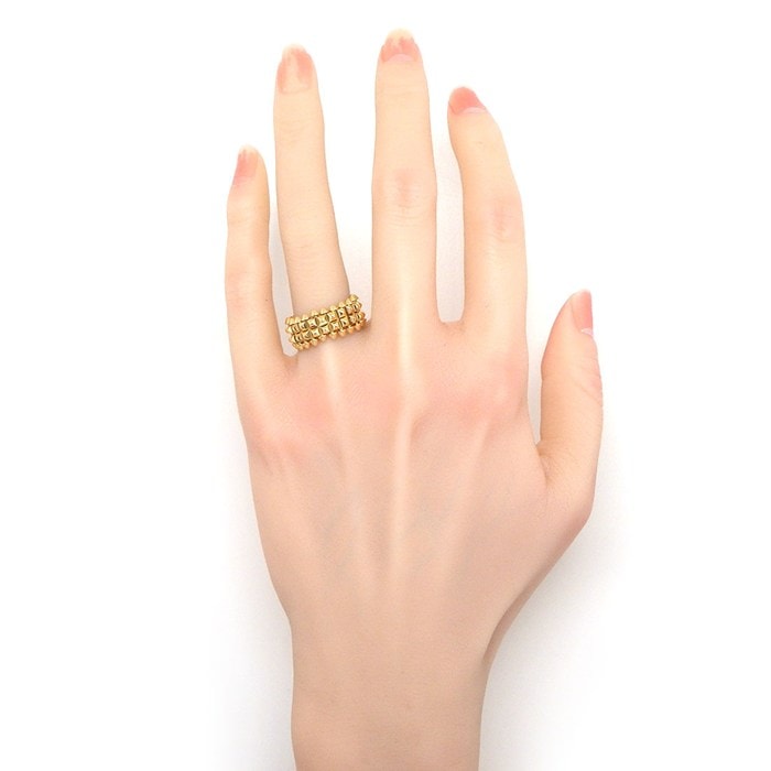 カルティエ Cartier リング クラッシュ ダブル B4238352 2連モデル K18YG 10号 / #52 【中古】