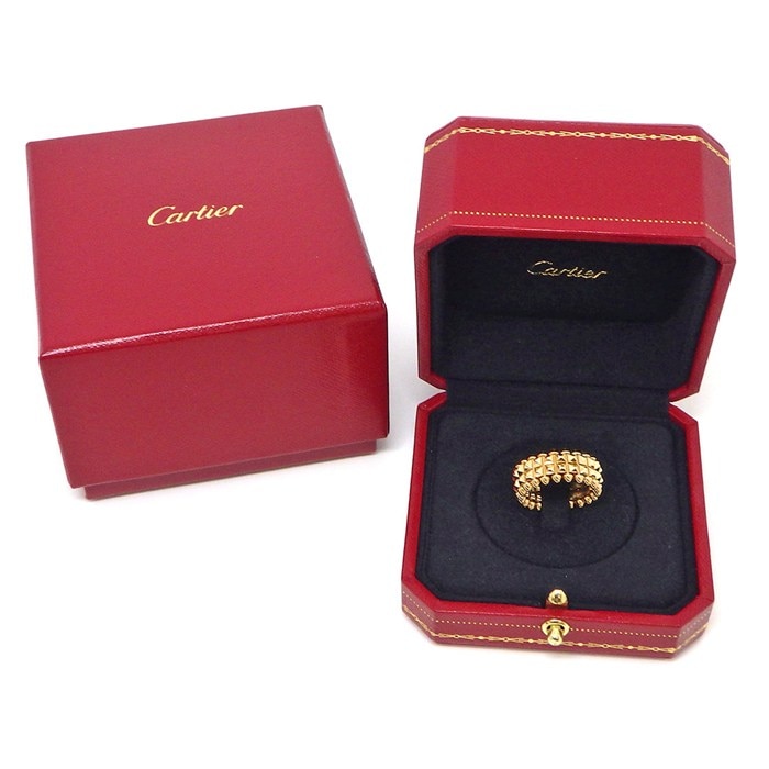 カルティエ Cartier リング クラッシュ ダブル B4238352 2連モデル K18YG 10号 / #52 【中古】