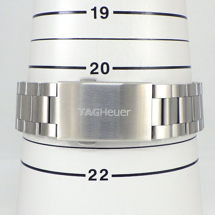 タグ・ホイヤー TAG Heuer 腕時計 フォーミュラ1 キャリバー6 WAZ2013/BA0842 ホワイト文字盤 デイト 夜光針・インデックス 回転ベゼル SS 自動巻き 【箱・保付き】 【中古】