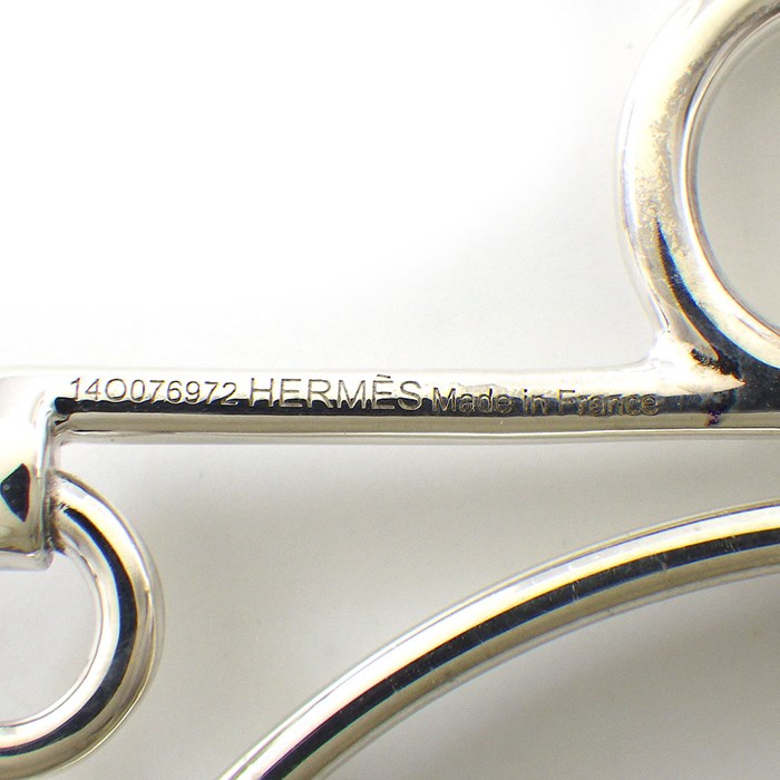 エルメス HERMES ピアス ループ ミディアム MM SV925 【中古】