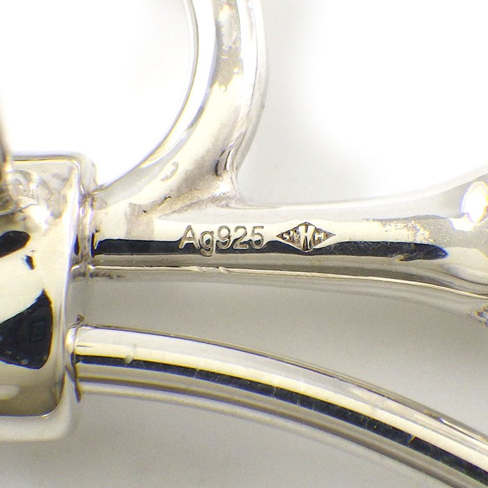 エルメス HERMES ピアス ループ ミディアム MM SV925 【中古】