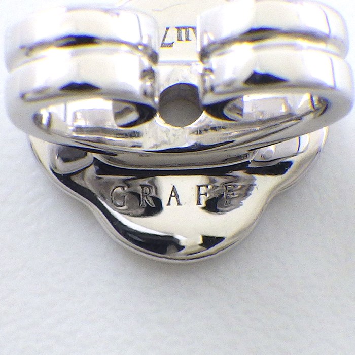 グラフ Graff GRAFF ピアス バタフライ プティ スタッド スモール RGE1563 パヴェ ダイヤモンド 計0.08ct K18WG 【箱・保付き】 【中古】
