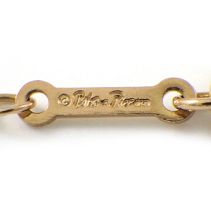 ティファニー Tiffany & Co. ネックレス オリーブリーフ 1ポイント ダイヤモンド K18PG 【中古】