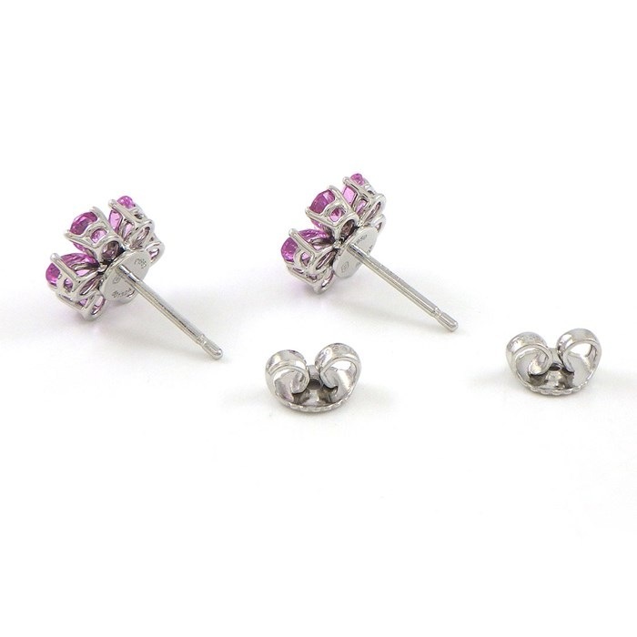 ハリーウィンストン HARRY WINSTON ピアス フォーゲット・ミー・ノット