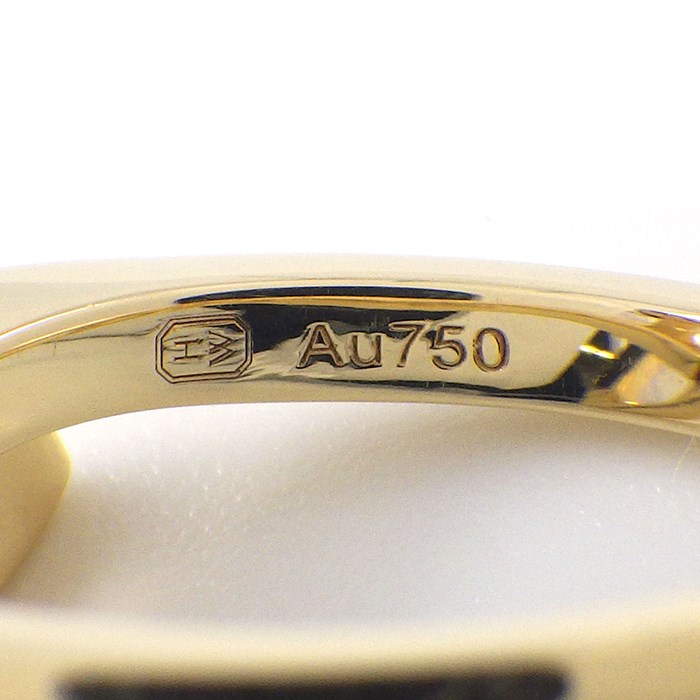 ハリーウィンストン HARRY WINSTON リング リリー クラスター FRDYMQRFLC リーフ 1ポイント マーキスカット 54ポイント ラウンドカット ダイヤモンド 計0.41ct K18YG 12.5号 【中古】