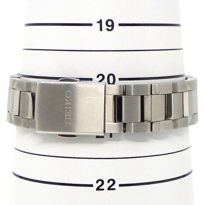 セイコー SEIKO 腕時計 プロスペックス SBDB041/5R66-0BS0 世界400本限定モデル ブラック/ブルー グラデーション文字盤 デイト パワーリザーブ表示機能 GMT 夜光針・インデックス 回転ベゼル チタン スプリングドライブ 【箱・保付き】 【中古】