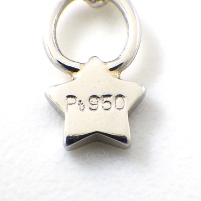 スタージュエリー STAR JEWELRY ネックレス ダイヤモンド 0.17ct(E/VS2/EX) PT950 【中古】
