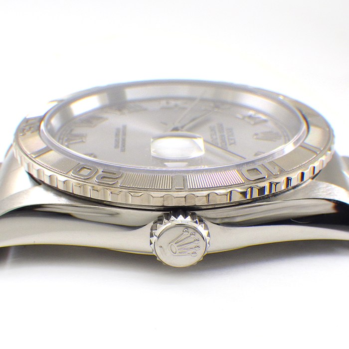 ロレックス Rolex 腕時計 デイトジャスト サンダーバード 16264 デイト グレー文字盤 ローマンインデックス SS 自動巻き 【中古】