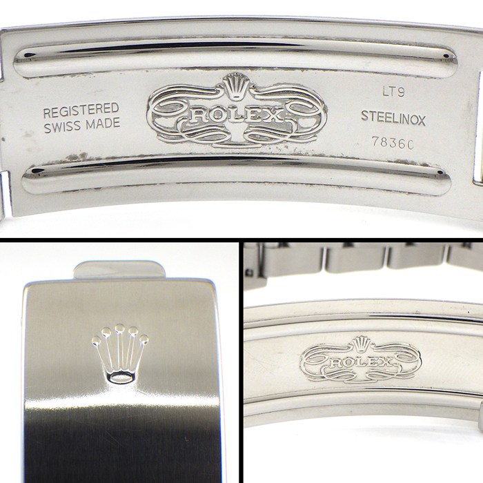ロレックス Rolex 腕時計 デイトジャスト サンダーバード 16264 デイト グレー文字盤 ローマンインデックス SS 自動巻き 【中古】
