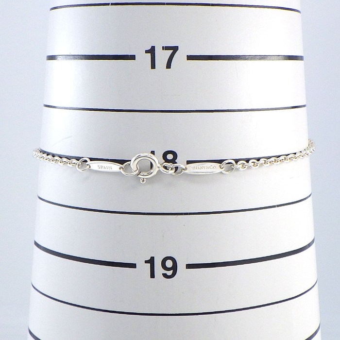 ティファニー Tiffany & Co. ブレスレット オープンハート K18PG SV925 【中古】