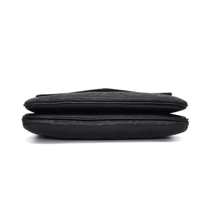 ルイ・ヴィトン LOUIS VUITTON ショルダーバッグ トワイス M50258 2015年 ブラック モノグラムアンプラントレザー ゴールド金具 【中古】