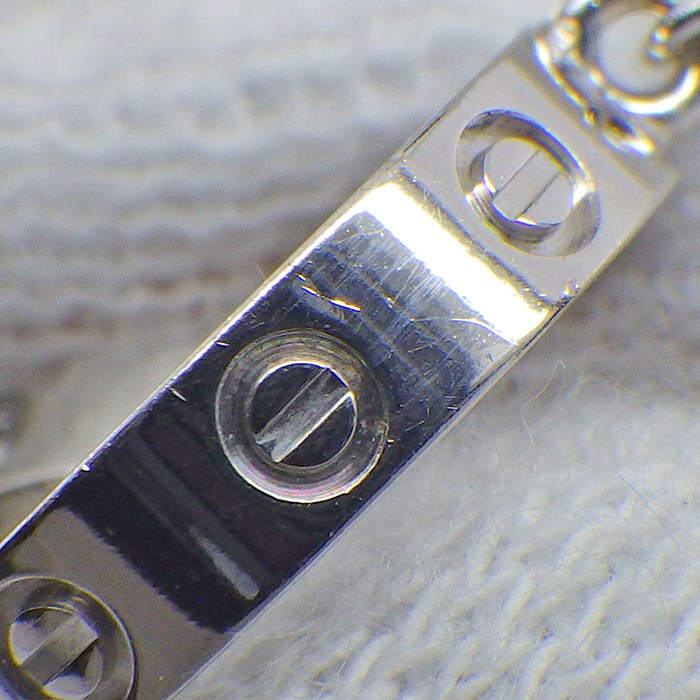 カルティエ Cartier ネックレス ラブ B7212500 ベビーラブ K18WG 【中古】