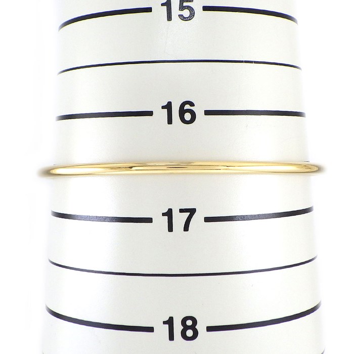 カルティエ Cartier バングル ジュスト アン クル SM スモールモデル B6066117 釘モチーフ 20ポイント ダイヤモンド 計0.18ct K18YG / #17 【箱・保付き】 【中古】