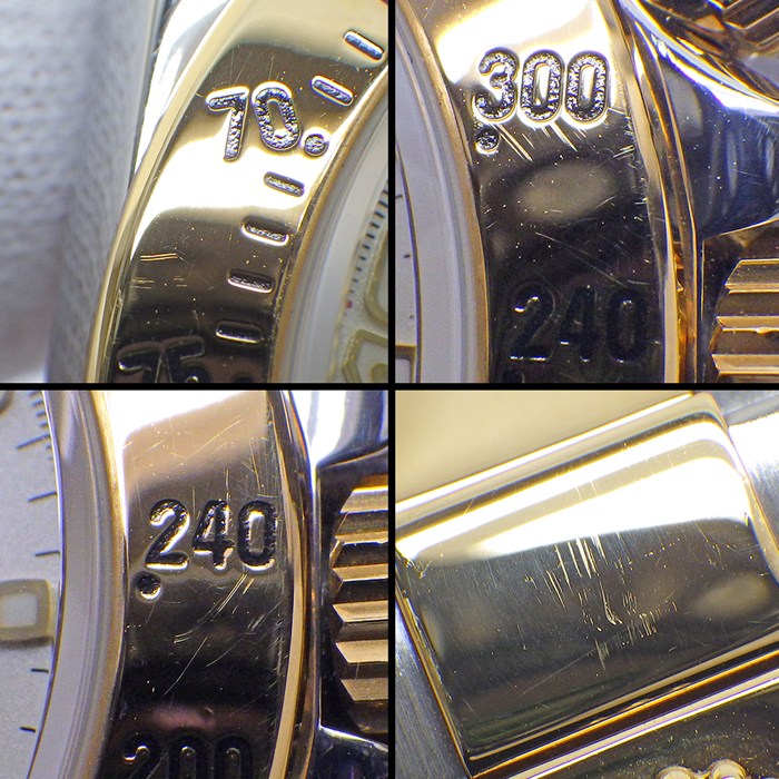 ロレックス Rolex 腕時計 コスモグラフ デイトナ 116523 クロノグラフ スモールセコンド クロノメーター 夜光インデックス 夜光針 ルーレット刻印 ホワイト文字盤 K18YG SS 自動巻き 【箱・保付き】 【中古】
