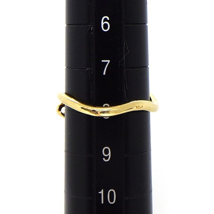 クリスチャンディオール Christian Dior】リング Oui 文字