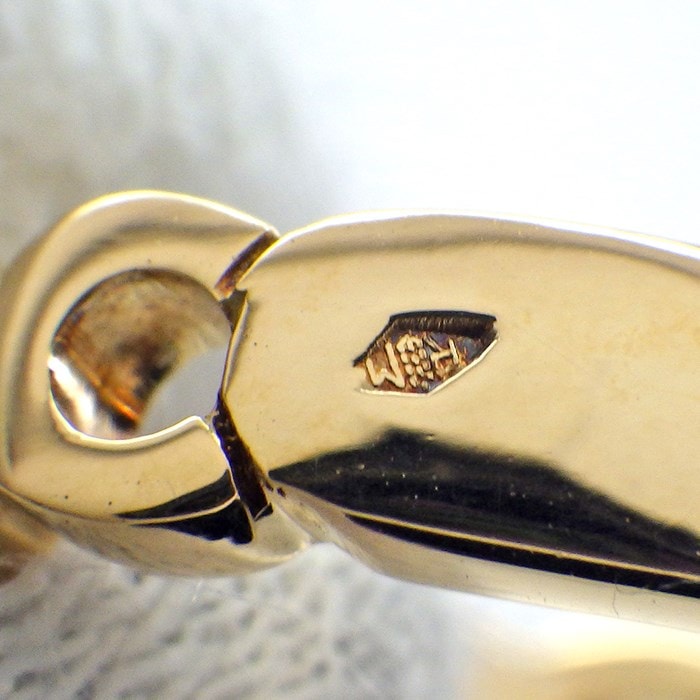 シャネル CHANEL リング ココ COCO 1ポイント サファイア K18YG 13号 【中古】