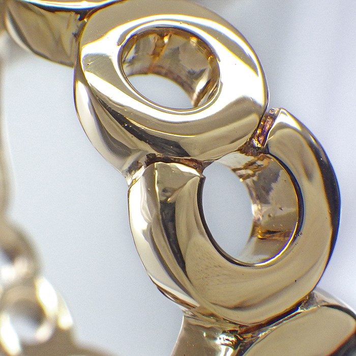 シャネル CHANEL リング ココ COCO 1ポイント サファイア K18YG 13号 【中古】