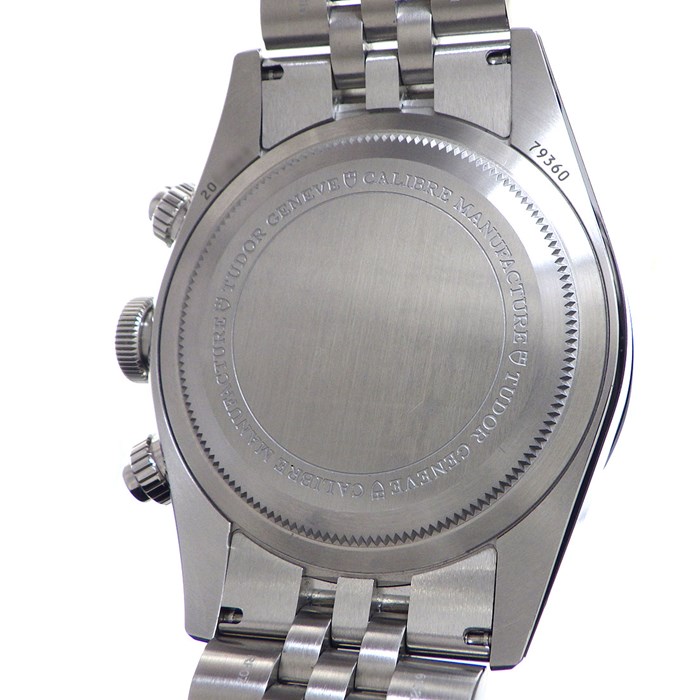 チューダー(チュードル) TUDOR 腕時計 ブラックベイ クロノ 79360N ピンク文字盤 スモールセコンド デイト 夜光針/インデックス SS 自動巻き 【箱・保付き】 【中古】