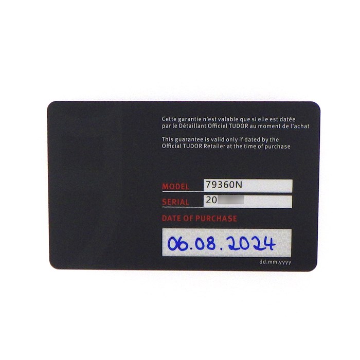 チューダー(チュードル) TUDOR 腕時計 ブラックベイ クロノ 79360N ピンク文字盤 スモールセコンド デイト 夜光針/インデックス SS 自動巻き 【箱・保付き】 【中古】