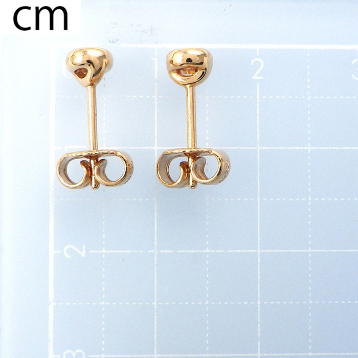 ティファニー Tiffany & Co. ピアス バイ ザ ヤード 60017592 2ポイント ダイヤモンド 計0.14ct K18PG 【中古】