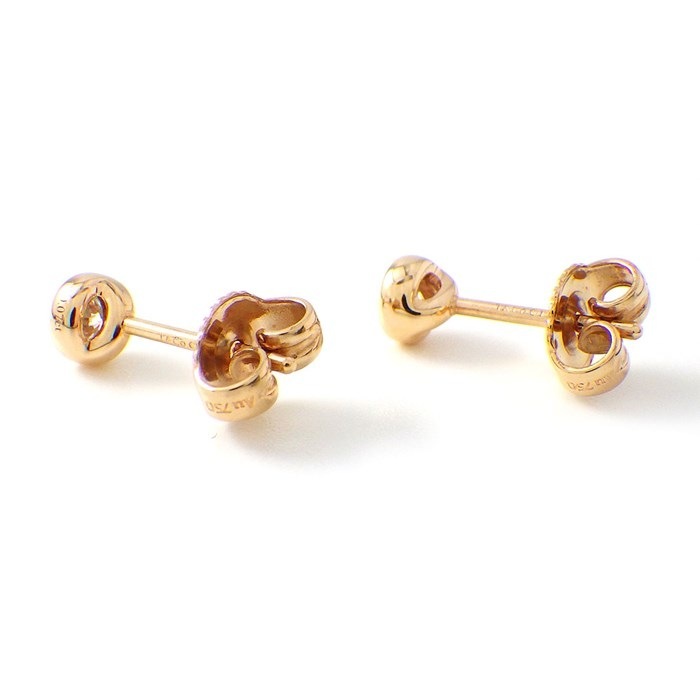 ティファニー Tiffany & Co. ピアス バイ ザ ヤード 60017592 2ポイント ダイヤモンド 計0.14ct K18PG 【中古】