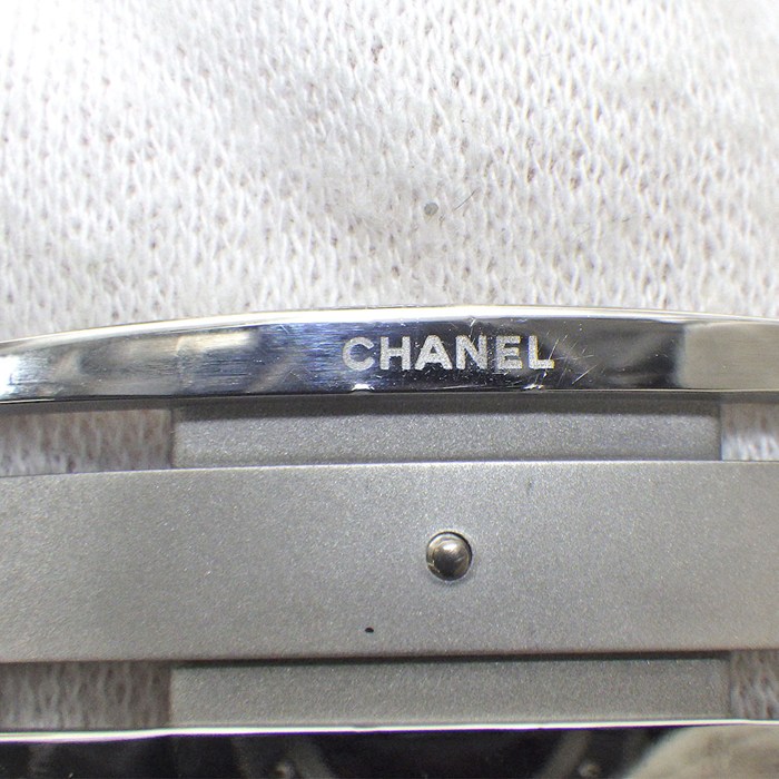 シャネル CHANEL 腕時計 J12 H0685 デイト 回転ベゼル ブラック文字盤 SS ブラック セラミック 自動巻き 【中古】