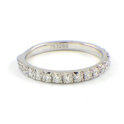 ハリーウィンストン HARRY WINSTON リング ブリリアント ラブ WBDPRDPABRL フル エタニティ ダイヤモンド PT950 7.5号 【中古】