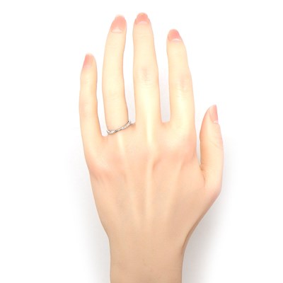 ハリーウィンストン HARRY WINSTON リング ブリリアント ラブ WBDPRDPABRL フル エタニティ ダイヤモンド PT950 7.5号 【中古】