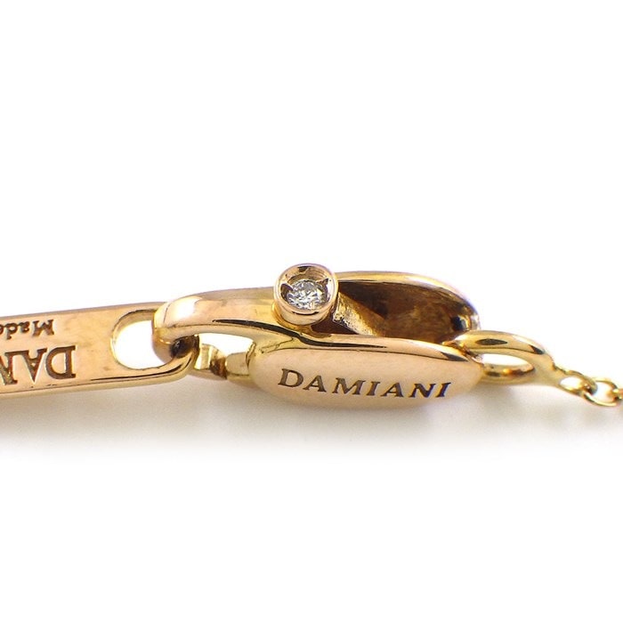 ダミアーニ DAMIANI ネックレス ベルエポック レインボー 20084310_c 創業95周年 記念モデル クロス パヴェ マルチカラー サファイア 計1.48ct ダイヤモンド K18PG 【中古】