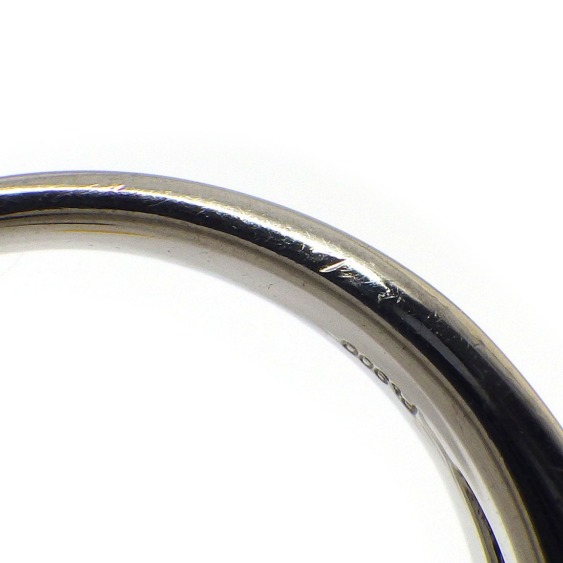 【アレキサンドライト ダイヤモンド】 リング 1ポイント オーバルカット アレキサンドライト 0.43ct ダイヤモンド 計0.27ct PT900 7号 【中古】