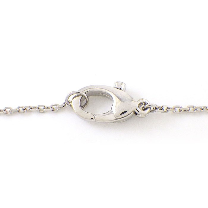 ハリーウィンストン HARRY WINSTON ネックレス ゲート コレクション PEDPRD1MWG ロゼット サークル 29ポイント ダイヤモンド 計約0.29ct PT950 【箱・保付き】 【中古】