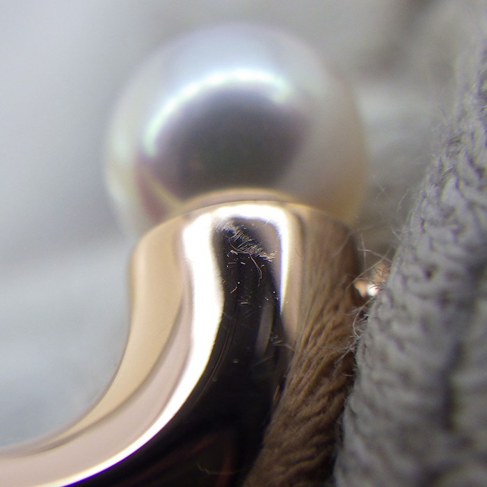タサキ 田崎真珠 TASAKI ネックレス デインジャーホーン あこや真珠 パール 5.5mm珠 K18SG 【中古】