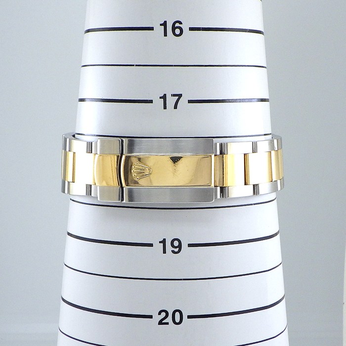ロレックス Rolex 腕時計 デイトジャスト ターノグラフ 116263 F番 2003-2004年製 デイト 夜光インデックス 夜光針 回転ベゼル ルーレット刻印 グレー文字盤 K18YG SS 自動巻き 【箱・保付き】 【中古】