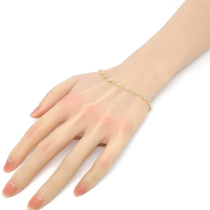 ギメル Gimel ブレスレット フル サークル ダイヤモンド 計1.788ct