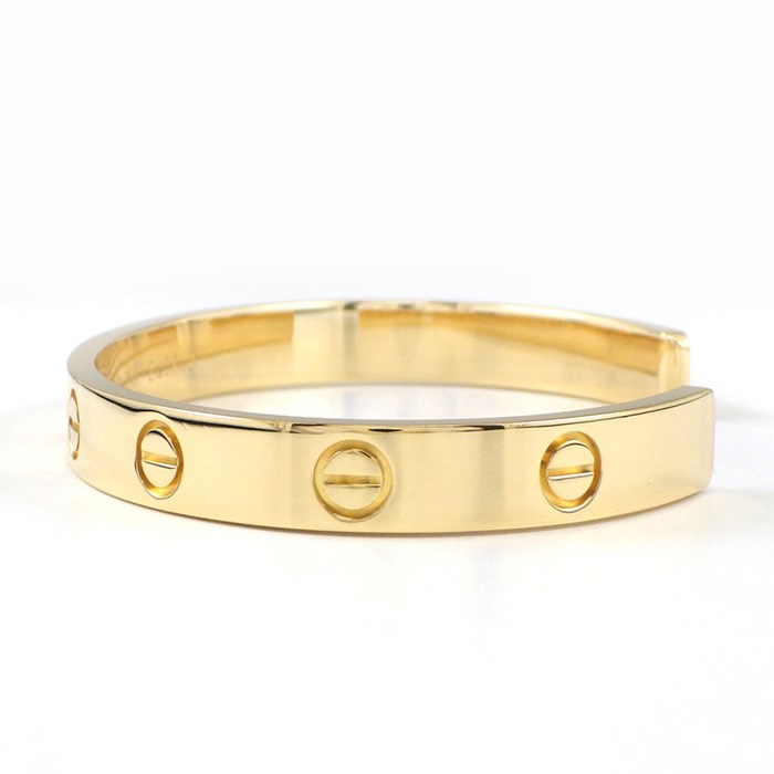 カルティエ Cartier バングル ラブ B6032416 オープン K18YG / #16 【中古】