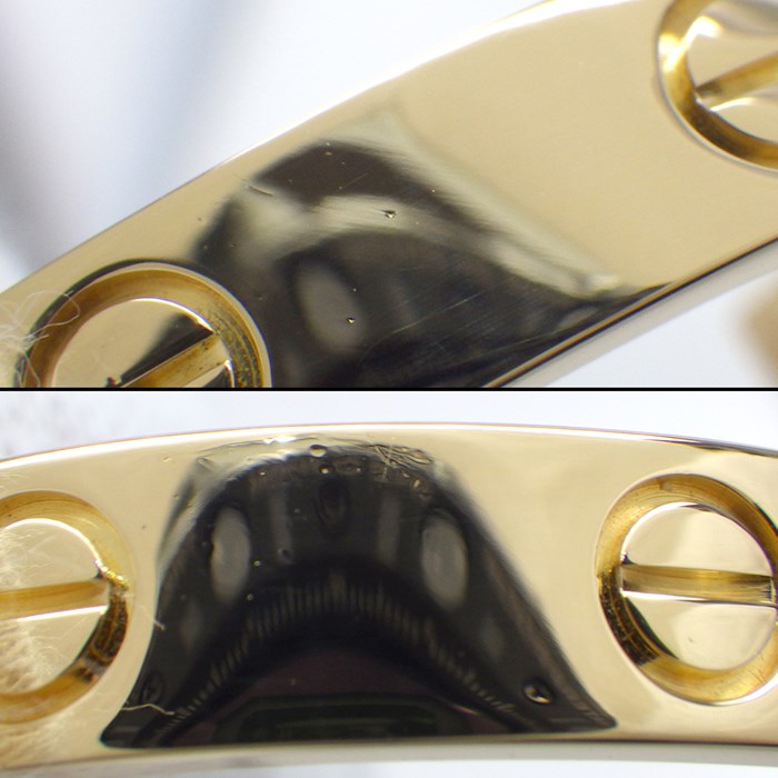 カルティエ Cartier バングル ラブ B6032416 オープン K18YG / #16 【中古】