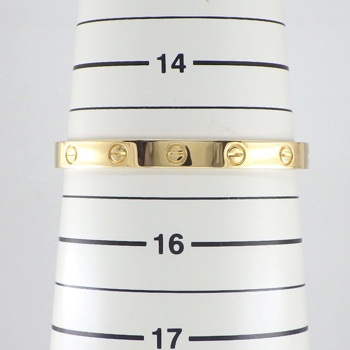 カルティエ Cartier バングル ラブ B6032416 オープン K18YG / #16 【中古】