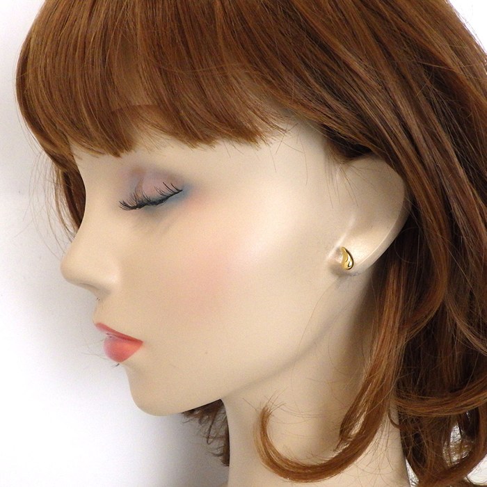 ティファニー Tiffany & Co. ピアス ティア ドロップ K18YG 【中古】