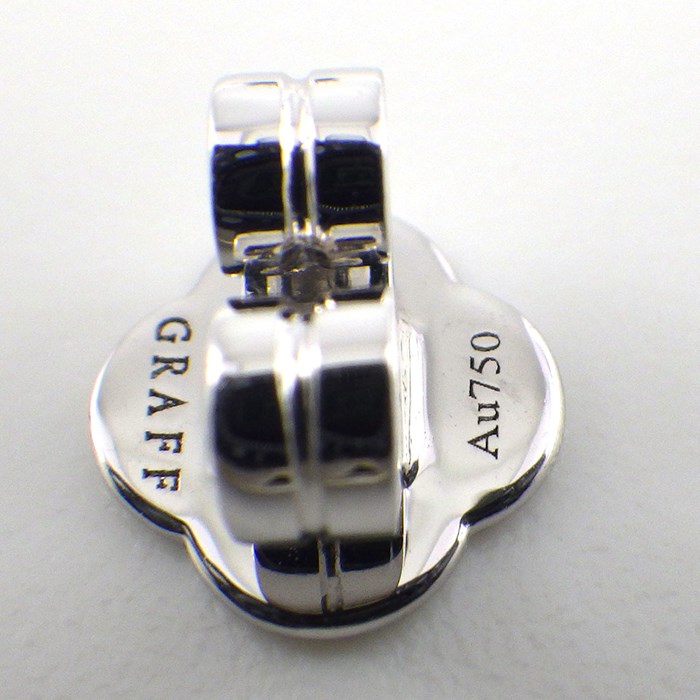 グラフ Graff GRAFF ピアス バタフライ プティ スタッド スモール RGE1563 ダイヤモンド K18WG 【中古】