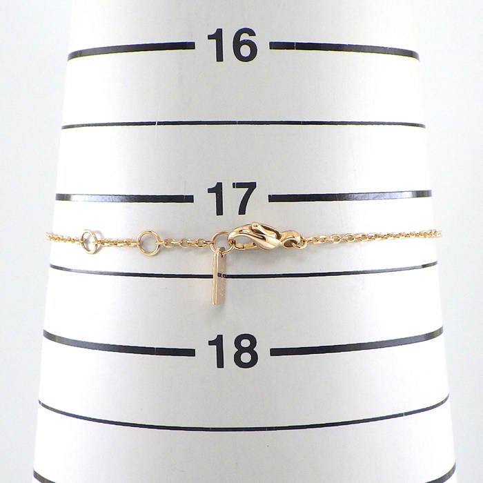 シャネル CHANEL ブレスレット エクストレ ドゥ シャネル No.5 J12428 ドロップモチーフ 5ポイント ダイヤモンド 計0.16ct K18PG 【中古】