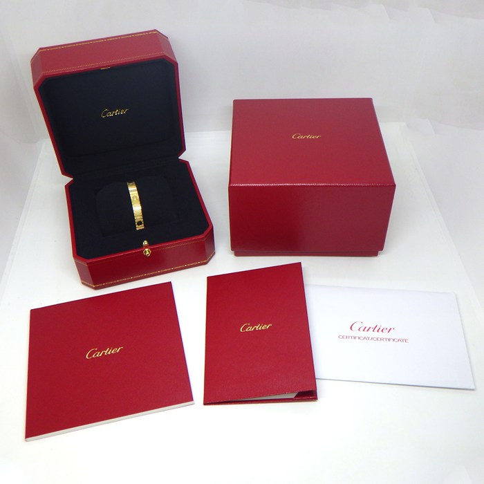 カルティエ Cartier ブレスレット ラブ アンリミテッド フレキシブル B6088917 K18YG / #16 【箱・保付き】 【中古】