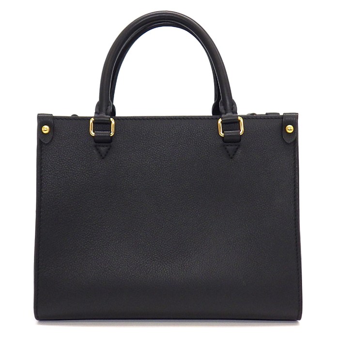 ルイ・ヴィトン LOUIS VUITTON トートバッグ/ショルダーバッグ ロック＆ゴー M22311 ブラック グレインカーフスキン ゴールド金具 【中古】