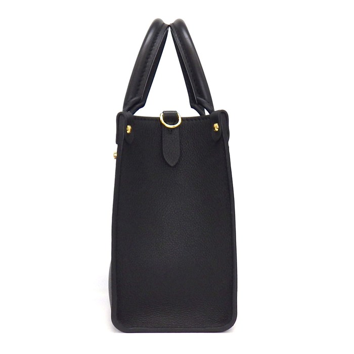 ルイ・ヴィトン LOUIS VUITTON トートバッグ/ショルダーバッグ ロック＆ゴー M22311 ブラック グレインカーフスキン ゴールド金具 【中古】