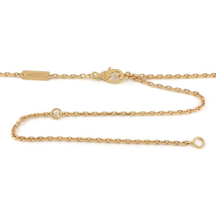 ヴァンクリーフ&アーペル Van Cleef & Arpels ロングネックレス マジックアルハンブラ レターウッド K18PG 【中古】