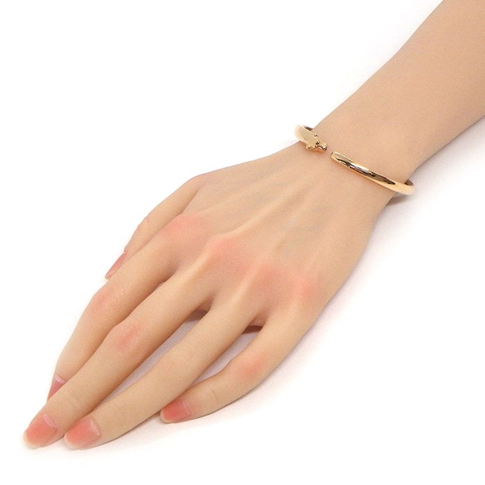 カルティエ Cartier バングル パンテール ドゥ B6067318 パンサー モチーフ ツァボライトガーネット オニキス K18PG / #18 【中古】