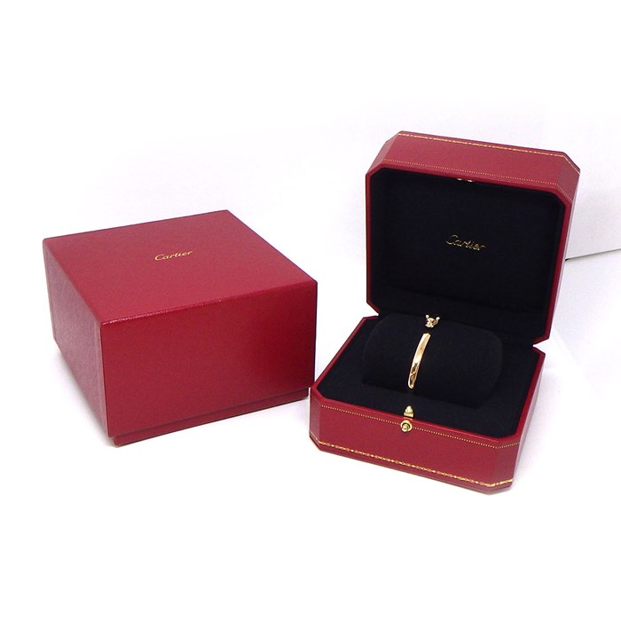 カルティエ Cartier バングル パンテール ドゥ B6067318 パンサー モチーフ ツァボライトガーネット オニキス K18PG / #18 【中古】
