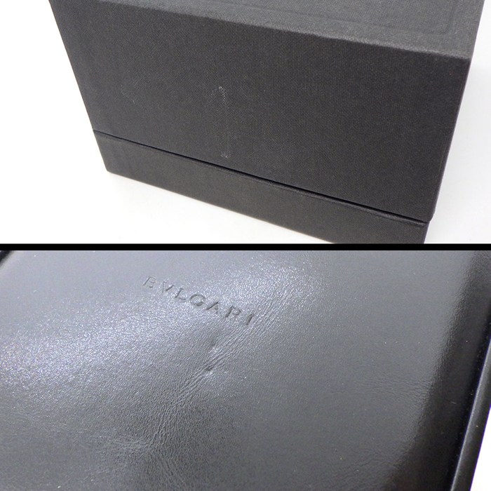 ブルガリ BVLGARI 腕時計 ブルガリブルガリ BB26SS ブラック文字盤 ロゴベゼル デイト SS クオーツアナログ 【箱・保付き】 【中古】