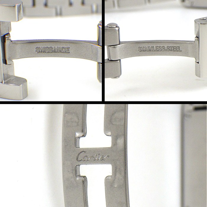 カルティエ Cartier 腕時計 タンクマスト SM WSTA0051 レクタンギュラー シルバー文字盤 ローマンインデックス SS クオーツアナログ 【箱・保付き】 【中古】