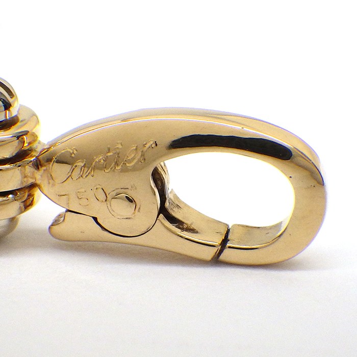 カルティエ Cartier チャーム ペンダントトップ ロッキングホース 木馬モチーフ K18WG K18YG 【中古】